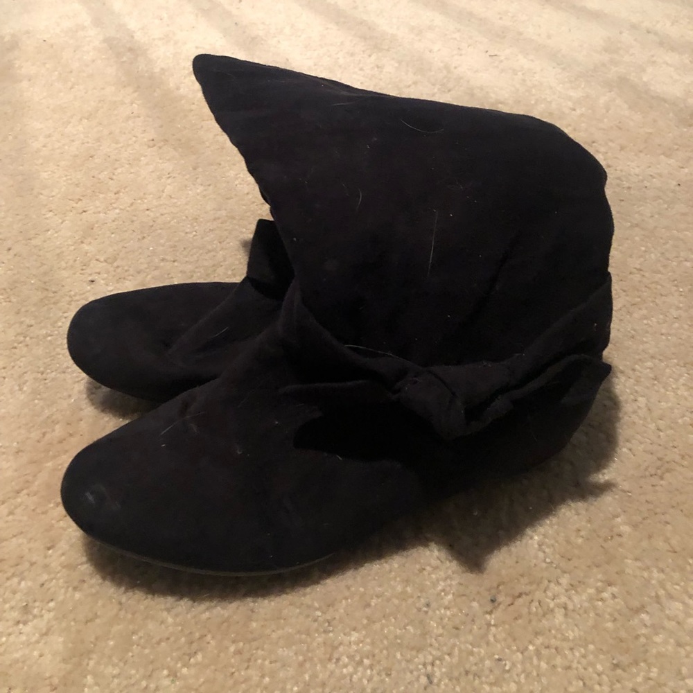 Fabric boots